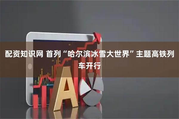 配资知识网 首列“哈尔滨冰雪大世界”主题高铁列车开行